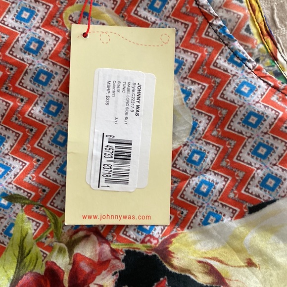 Johnny Was Mabel Side-Slit Tunic - Picture 3 of 3